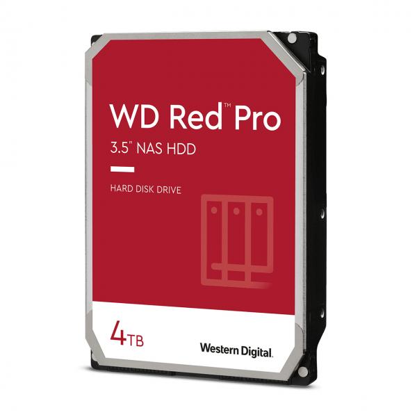 Hard disk WD Red Pro WD4005FFBX - 4000Gb (4Tb) - Sata III / 600 - 7200 RPM - 256 MB - 6 Gbit/s - 3.5'' - Ideale per NAS
