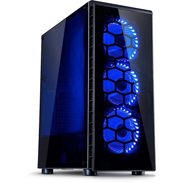 Image of Inter-Tech CXC2 Tower Nero (Inter-Tech Case ATX Midi CXC2 Blue)