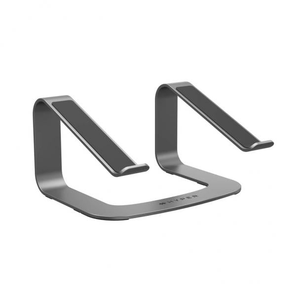 Image of HYPER HS1110GYGL supporto per laptop Supporto per computer portatile Grigio 40,6 cm [16] (HyperSpace Laptop Stand, - Space grigio - Warranty: 24M)