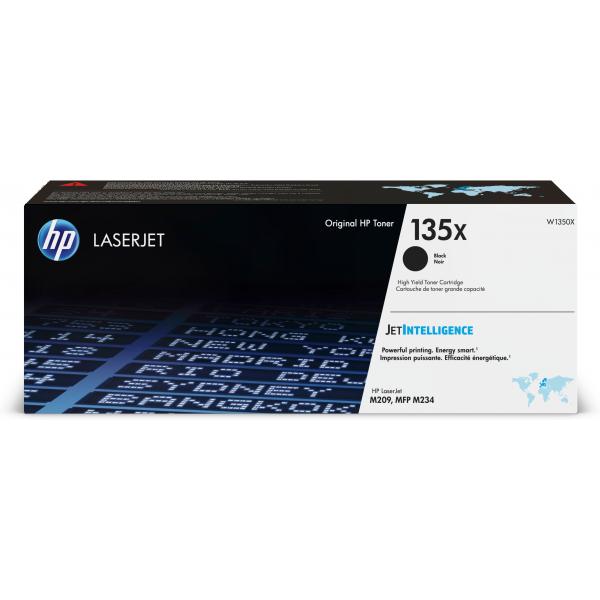 Image of HP 135X - Alta resa - Nero - Originale - LaserJet - Cartuccia toner (W1350X)