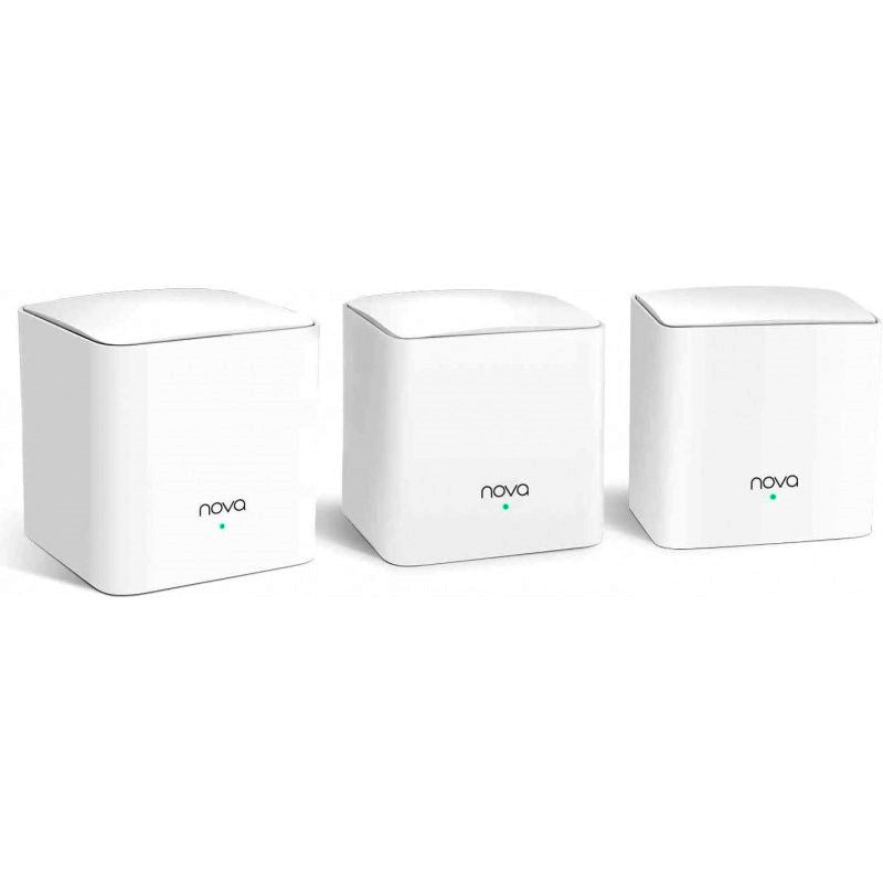 Sistema Mesh Tenda Nova MW5G - Wi-Fi AC1200 - Copertura Wifi innovativa per tutta la casa - 3 pezzi