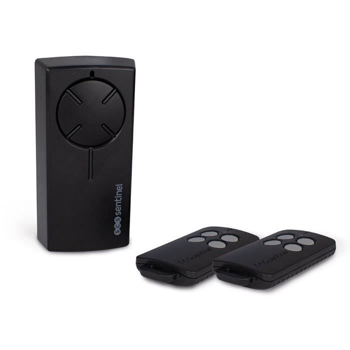 Image of Kit ricevente radio universale SCS SENTINEL - 12/24V - Con 2 telecomandi tasti grigi - Kit RadioGate