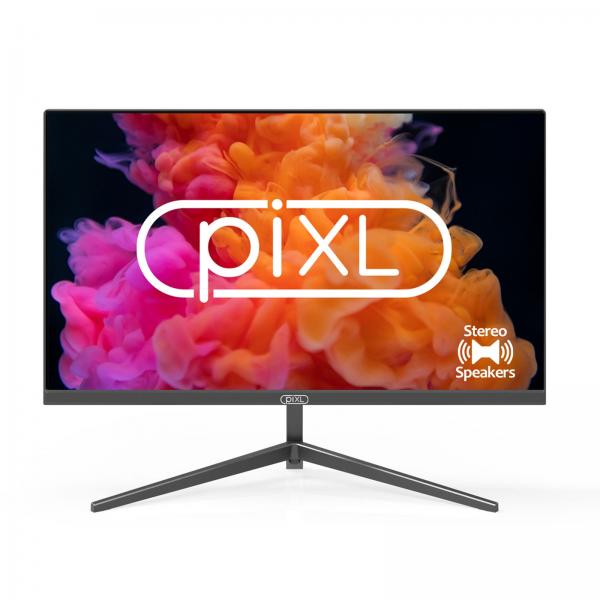 Image of piXL PXD24VH Monitor PC 61 cm [24] 1920 x 1200 Pixel WUXGA LCD Nero (piXL PXD24VH 24 Inch Frameless Monitor, Widescreen, 6.5ms Response Time, 60Hz Refresh Rate, Full HD 1920 x 1080, 16:10 Aspect Ratio, VGA, HDMI, Internal PSU, Speakers, 16.7 Million ...