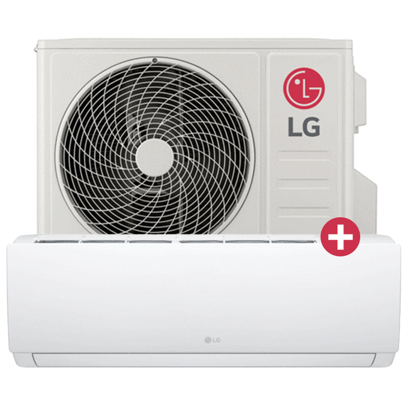 LG W12TI - CLIMATIZZATORE 12.000 BTU - DUAL INVERTER - GAS R32 - CLASSE A++/A+ (W12TI.NEU + W12TI.UEU)