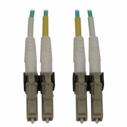 Tripp Lite N820X-10M cavo InfiniBand e in fibra ottica LC OFNR Colore acqua, Beige (400G Multimode 50/125 Om3 - Switchable Fiber Optic Cable - [Duplex