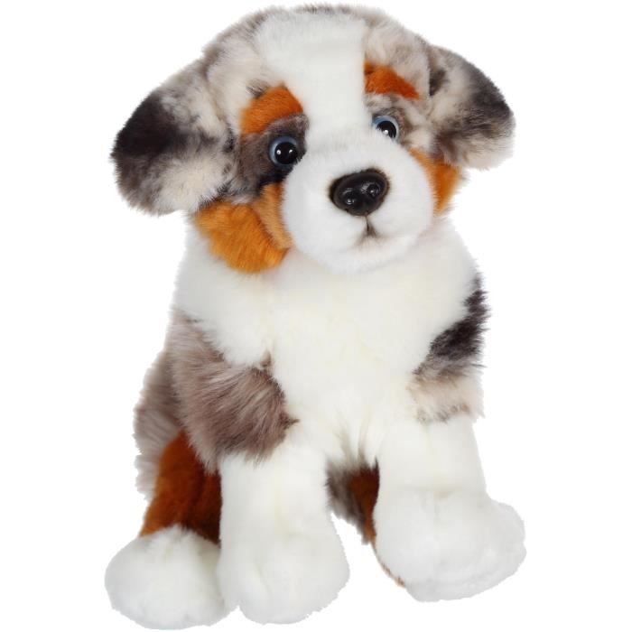 Image of Peluche - Gipsy Toys - Cane seduto - 25 cm - Pastore australiano