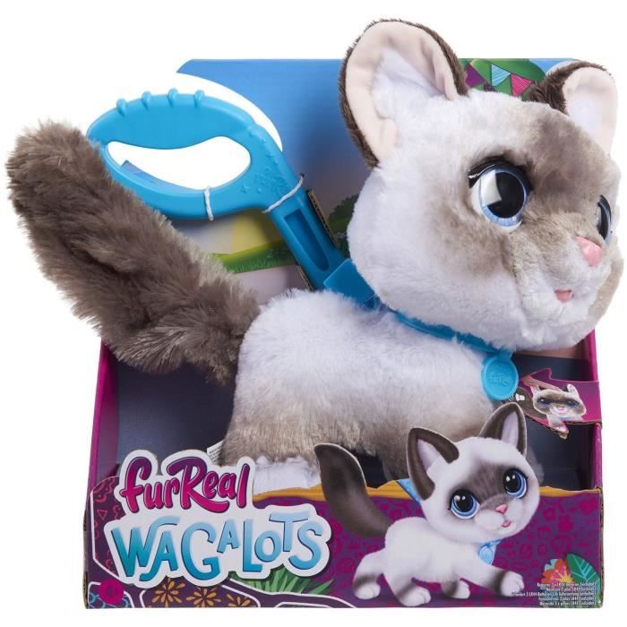 Image of Giocattolo interattivo - FURREAL FRIENDS - Big Walking Kitten 23 cm - Animale interattivo con guinzaglio