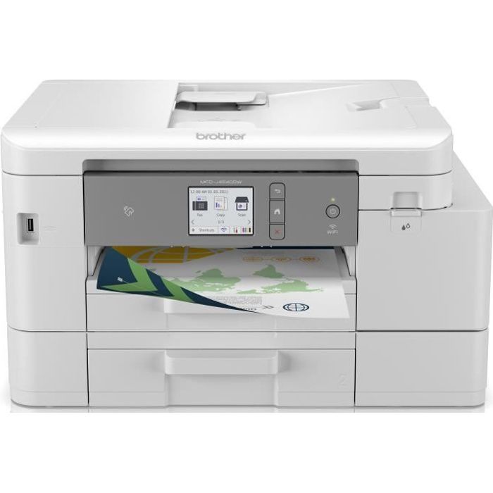 BROTHER All in Box MFCJ4540DWXLRE1 Stampante Multifunzione - A4 4-in-1 Inkjet - Colore - Wi-Fi - Cartucce Incluse