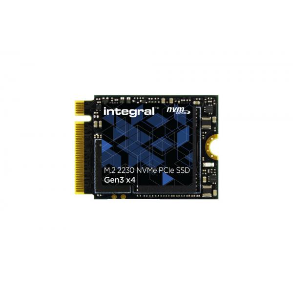 Image of Integral AB673817-IN drives allo stato solido 1 TB M.2 PCI Express 3.0 NVMe TLC (1TB-1024GB SSD M.2 2230 NVME 1.3 PCIe Gen3 x4 R-3400MBs W-3000MBs TLC TBW 750 INTEGRAL [single-sided chips])