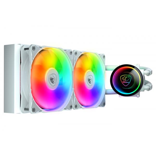 Image of Cougar Poseidon Elite 240 ARGB e' un dissipatore a liquido con un radiatore da 240mm.