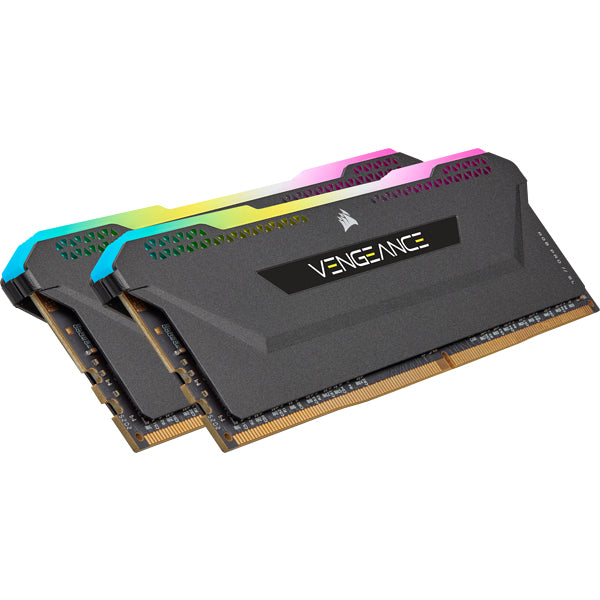 La memoria DDR4 CORSAIR Vengeance RGB Pro SL illumina il tuo PC a zona con un'illuminazione RGB, offrendo il meglio delle prestazioni e della stabilit