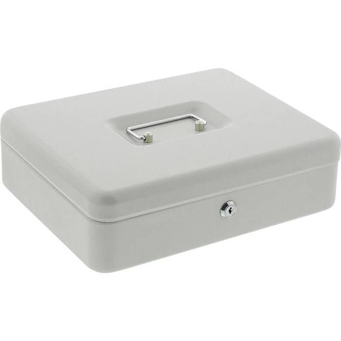 Image of Portamonete - BURG WACHTER - Money 5030 Grigio Chiaro - Apertura con chiave, acciaio grigio chiaro