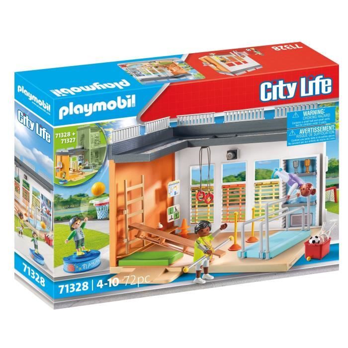 Image of PLAYMOBIL 71328 Palazzetto dello sport - Vita cittadina - Scuola - Amore per imparare Mondo scolastico