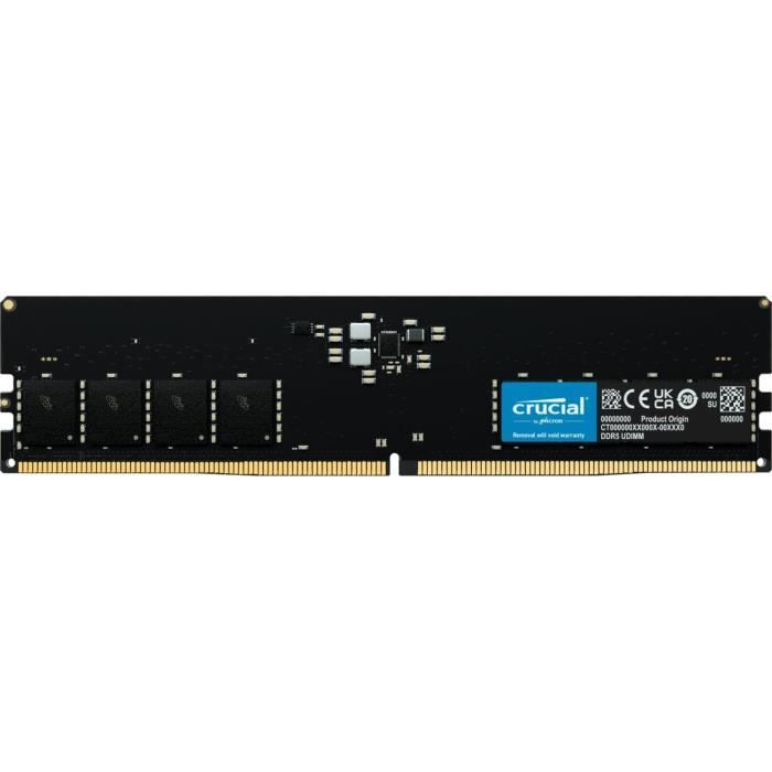 Memoria RAM Crucial DDR5 - 64 GB - 5600 MT/s - CL46