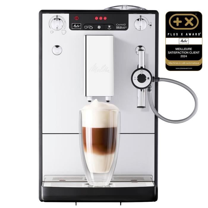 Melitta Coffee Machine - Solo & Perfect Milk E957-203 Silver