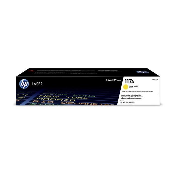 Image of Cartuccia toner HP 117A W2072A - Giallo - Laser - 700 pagine