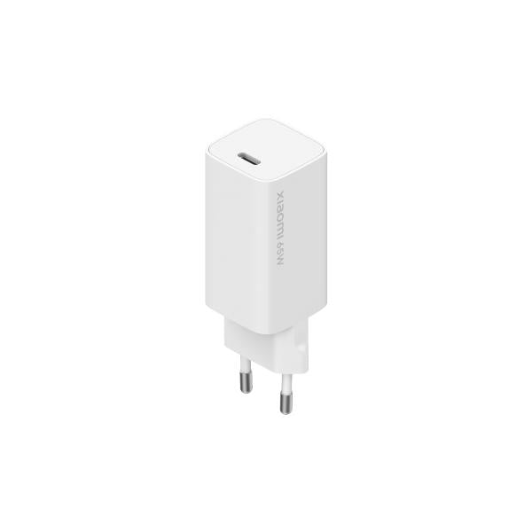 Image of Caricatore Alimentatore USB Xiaomi Mi Fast Charger con GaN Tech - Type-c - 65W Rapido - Bianco