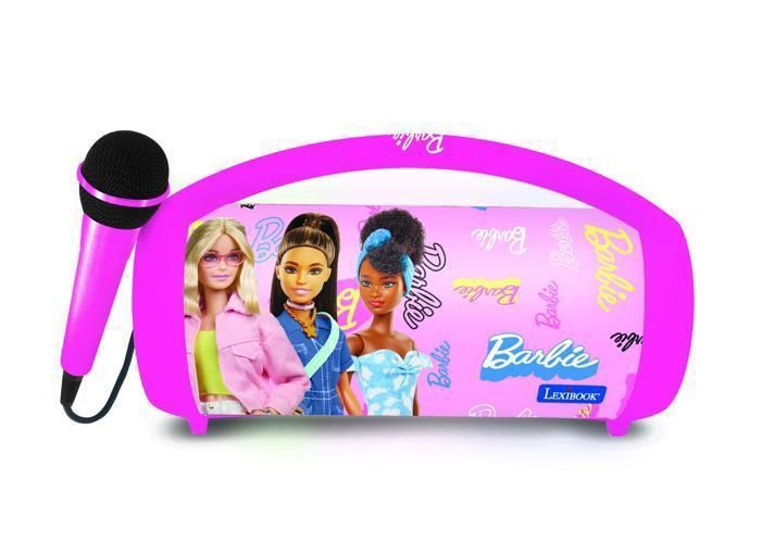 Image of Altoparlante Bluetooth wireless illuminato con microfono Barbie