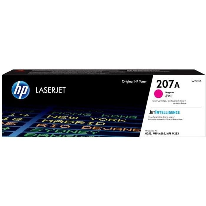 Image of Cartuccia toner magenta originale LaserJet HP 207A (W2213A) per HP Color LaserJet Pro M255 / MFP M282 / M283