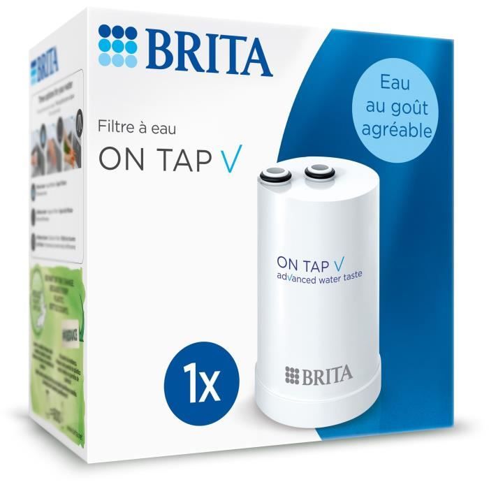 Image of Pack 1 Filtro acqua - BRITA - ON TAP V - 600 L di acqua filtrata / 4 mesi - Compatibile con il sistema di filtrazione del rubinetto ON TAP V