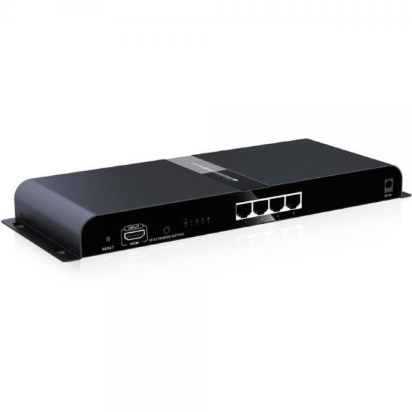 Image of Extender Splitter 4 vie HDMI con IR su Cavo CAT6/6a/7 fino a 120m