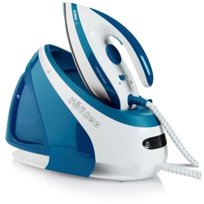 Image of Domo do1022s ferro con generatore di vapore - 160 g/min - 7,5 bar - getto a vapore 450g - serbatoio dell'acqua da 1,8 litri - suola in ceramica