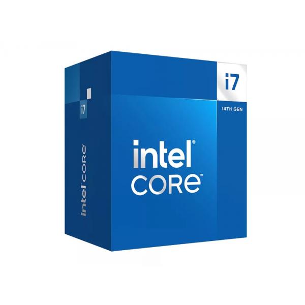 Image of INTEL CORE i7-14700F RAPTOR LAKE - CPU BOX - NO-VGA - BASE 2.10 GHZ / TURBO 5.40 GHZ - CACHE 33 MB - SOCKET 1700