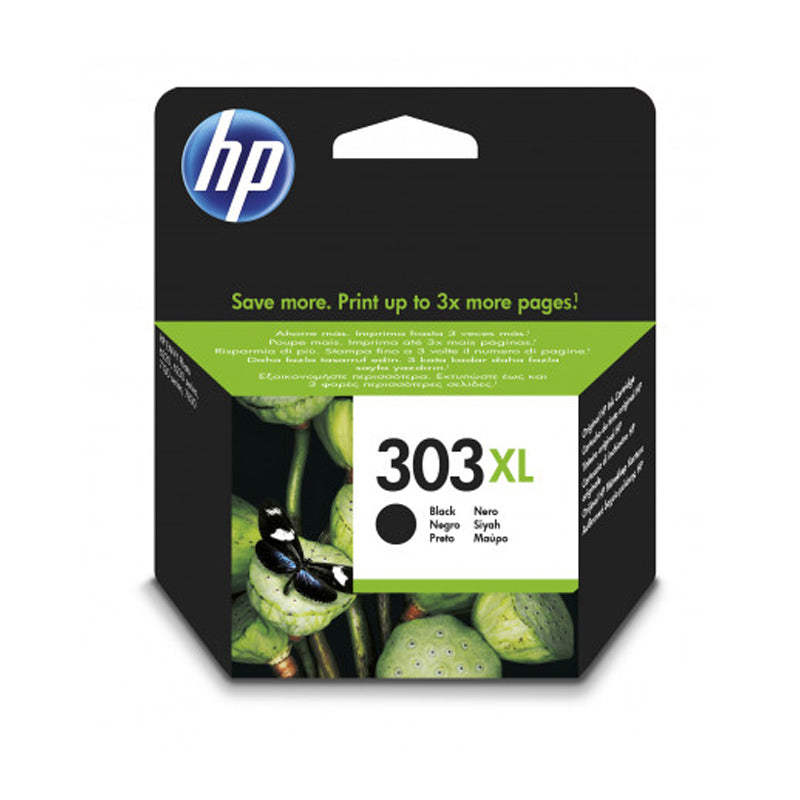 Image of HP 303XL BLACK (T6N04AE) - CARTUCCIA ORIGINALE AD ALTA EFFICIENZA