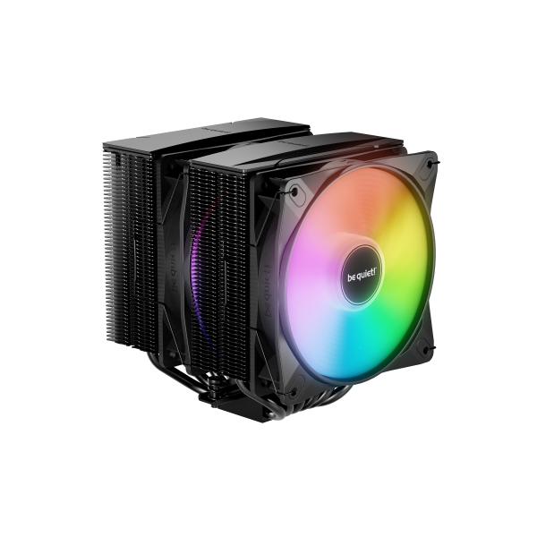 Image of Be Quiet! BK043 Pure Rock Pro 3 LX nero ARGB Heatsink & Fan, Intel & AMD Sockets, 2x Light Wings LX ARGB Fans, 6 High-Performance Heatpipes, 250W TDP