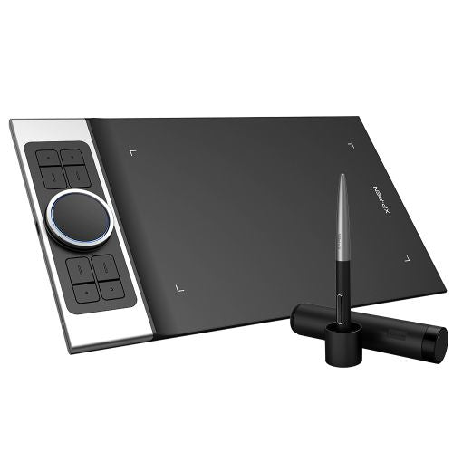 Image of "XP-PEN DECO Pro M - Tavoletta Grafica (9""x5"") 8 tasti- rotella meccanica e virtuale con led e trackpad"