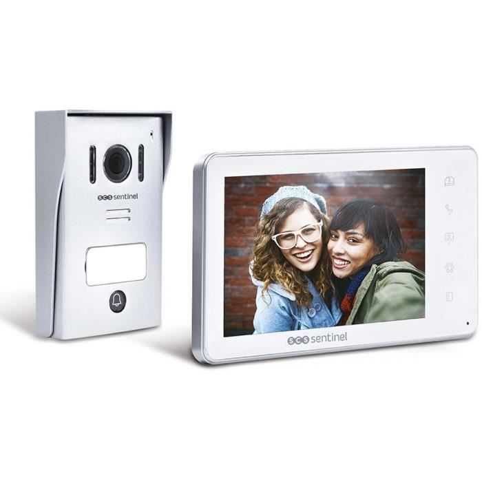 Image of Videocitofono filare, colore bianco - VisioKit 7 - SCS SENTINEL