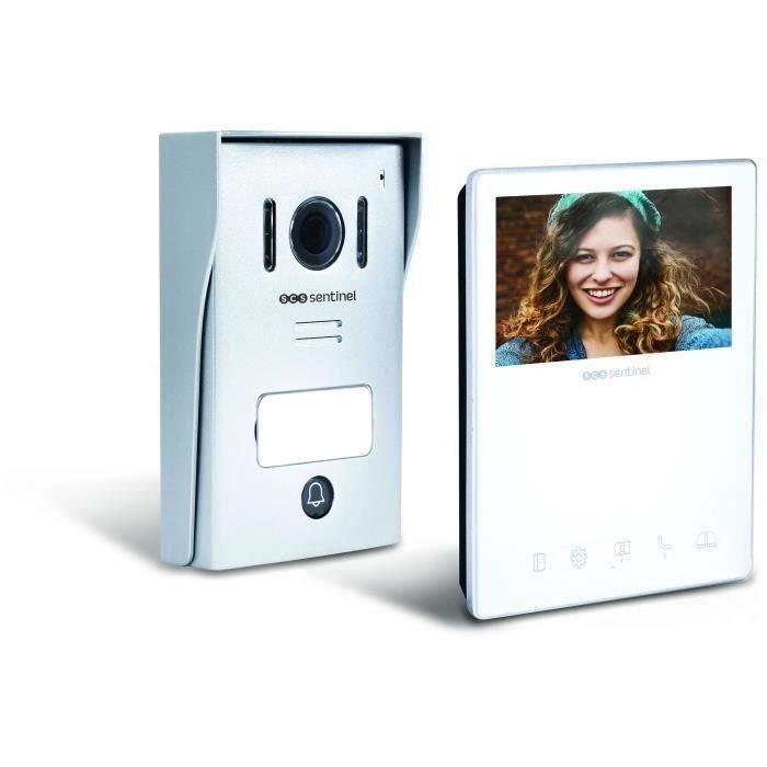 Image of Videocitofono filare, colore bianco - VisioKit 4.3 - SCS SENTINEL