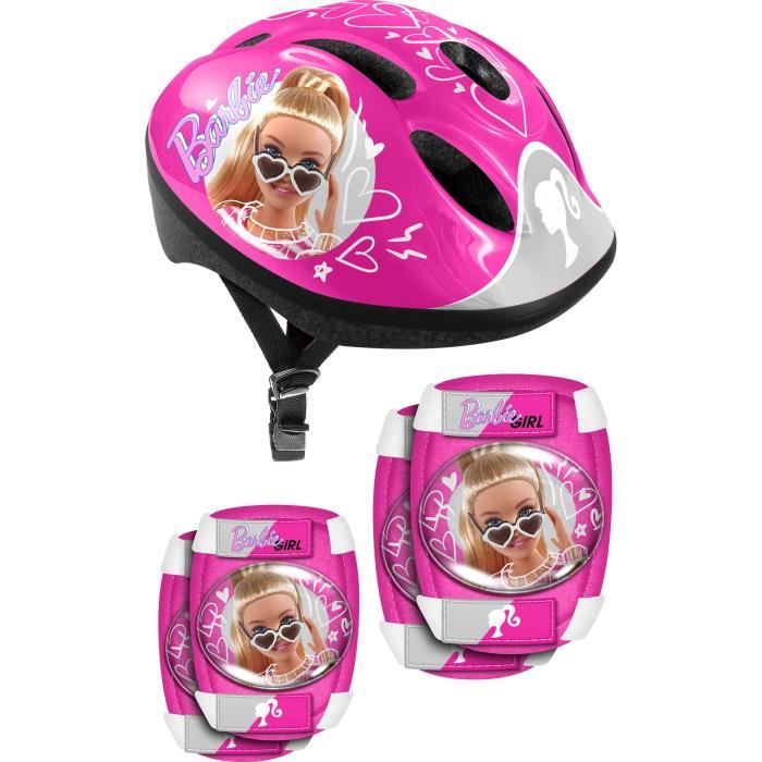 Image of TIMBRO - Casco + Gomiti/ginocchiere - Barbie