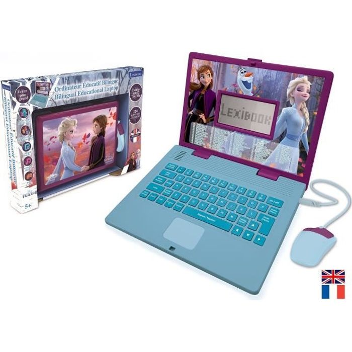 Image of THE SNOW QUEEN Computer educativo bilingue (FR / EN) bambino LEXIBOOK - 124 attività
