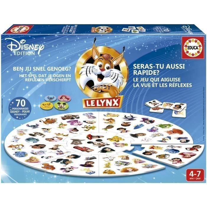 Image of THE LYNX DISNEY 100 - EDUCA - Gioco da tavolo - 19748