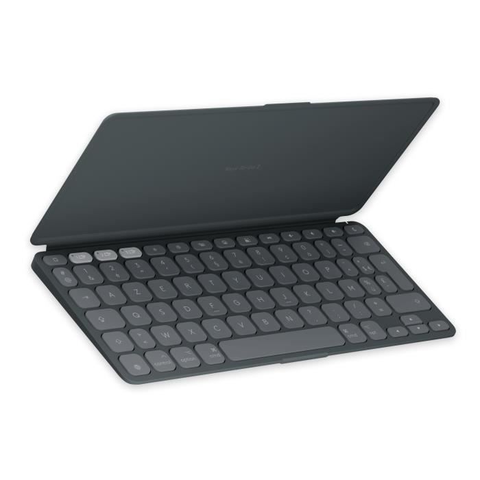 Tastiera portatile - Wireless - Logitech - Keys-To-Go 2 - per Ipad - AZERTY - Grafite