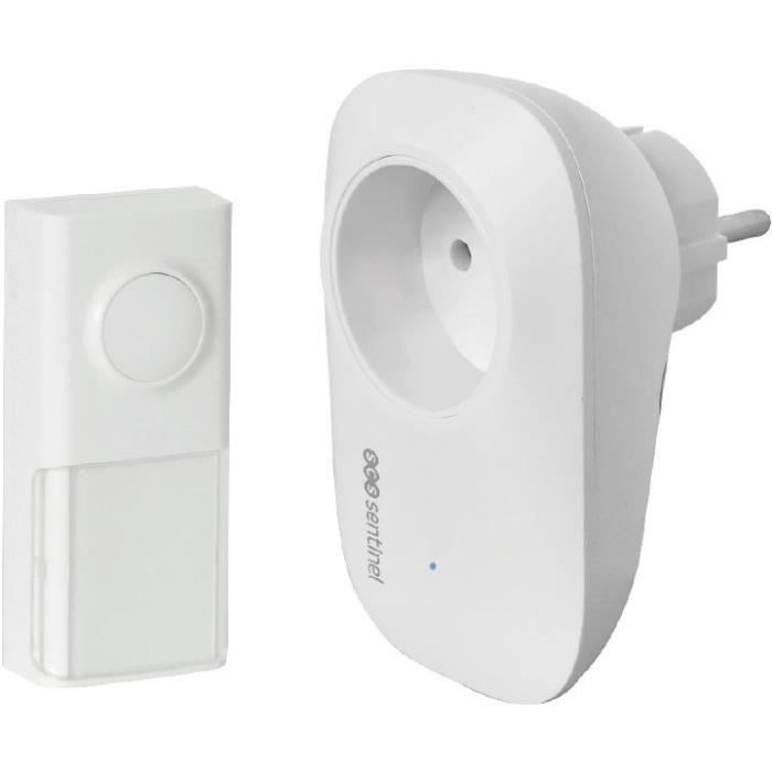 Image of Suoneria wireless senza batteria - EcoBell 100 Plug - SCS SENTINEL