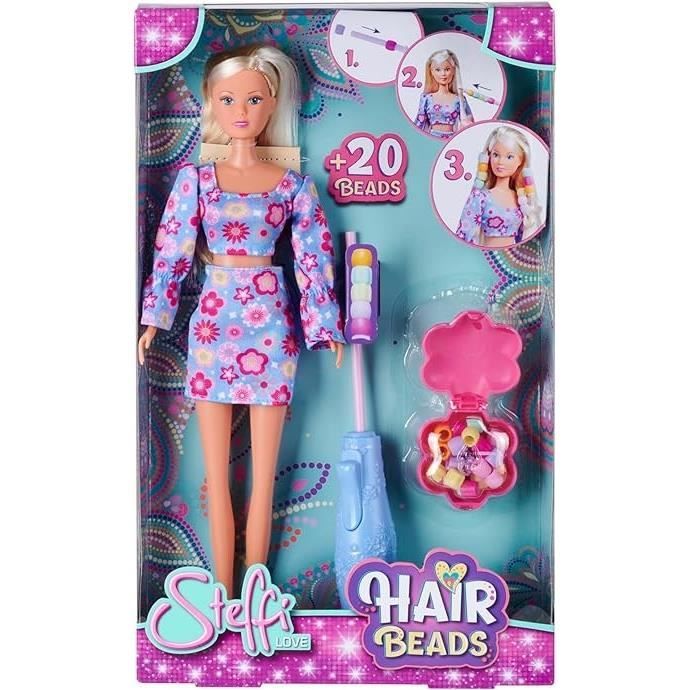 Image of Steffi Love - Bambola Perla - 29 cm - Accessori per capelli per bambola - Dai 3 anni in su