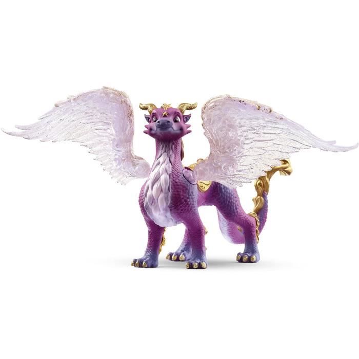 Image of Statuetta Drago Stellare - Mitico Drago con ali e scaglie scintillanti - 5 anni - schleich 70762 BAYALA
