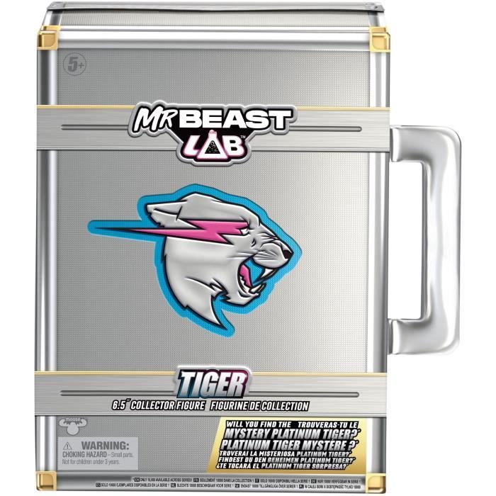 Image of Statuetta da collezione - MOOSE TOYS - Mr. Beast Lab Tiger - 8,8 cm, Collezione