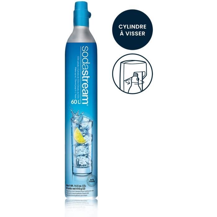 SODASTREAM 3019330 - Bombola aggiuntiva CO originale 60L