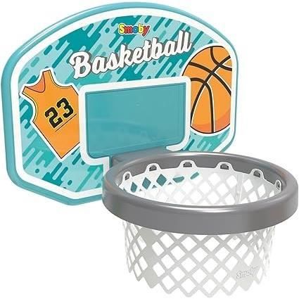 Smoby - Canestro da basket - Accessorio scivolo Smoby - 3 in 1 - Dai 3 anni