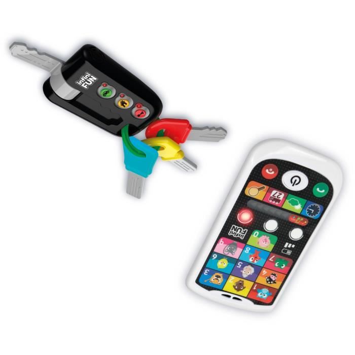 Image of Smartphone e chiavi - KD - Il mio smartphone e chiavi Duo - Imparare a conoscere animali, numeri e colori