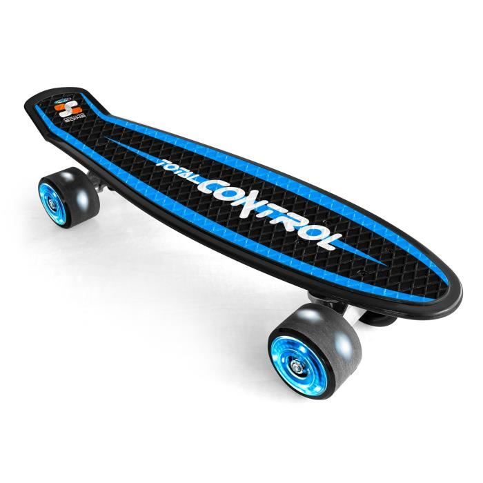 Image of Skateboard 22 x 6 - STAMP - SKIDS CONTROL - Ruote luminose
