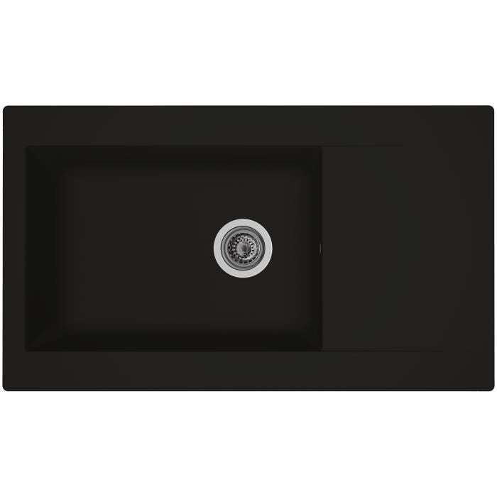 Sink Einna 1 grande vassoio nero