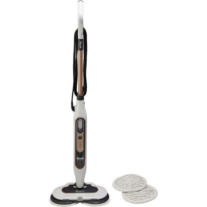Image of SHARK S8201EU Steam Mop - Mocio a vapore automatico - 2 cuscinetti rotanti - 3 impostazioni di vapore - Rimuove macchie e sporco