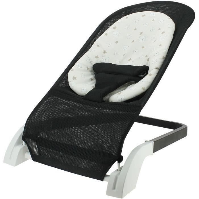 Image of Sdraietta NANIA VALENTINE 0-6 mesi - 9Kg max Piedini stabili - Cintura a 3 punti - Made in France