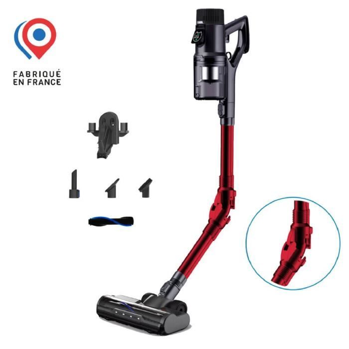 Image of Scopa senza fili EZICLEAN Cycloboost FR8 Flex - 19 Kpa - Batteria al litio - Prodotto in Francia