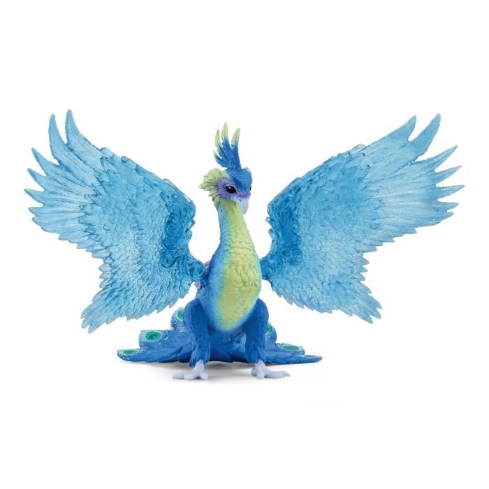 Image of Schleich 70794 Bayala Blue Magic Pavone Figurina, Per bambini dai 5 anni in su