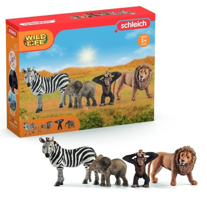 Image of SCHLEICH - Kit base Wild Life - 42387 - Gamma Wild Life